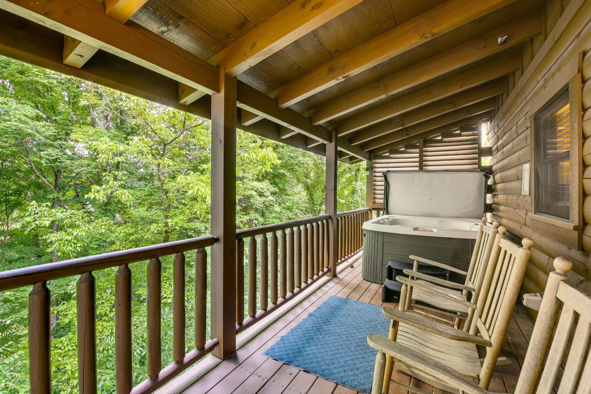 Pigeon Forge Cabin Premier Location And Hot Tub Екстериор снимка